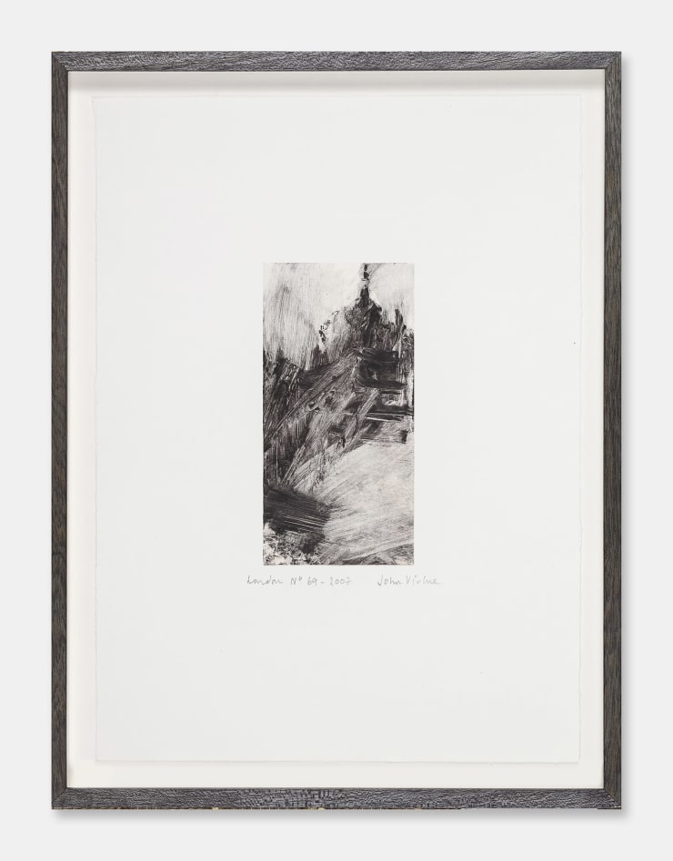 John Virtue (Monotypes), London No.69, 2007