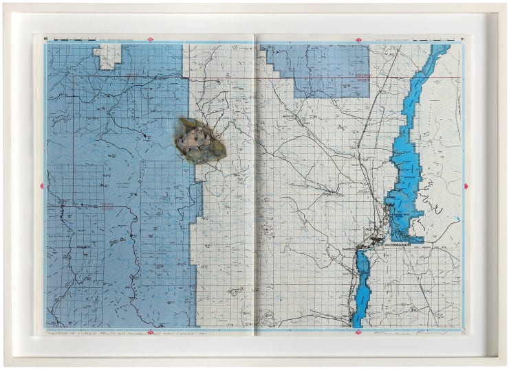 Cornelia Parker OBE RA, Meteorite Lands in the Middle of Nowhere Missing Truth or Consequences, 2001