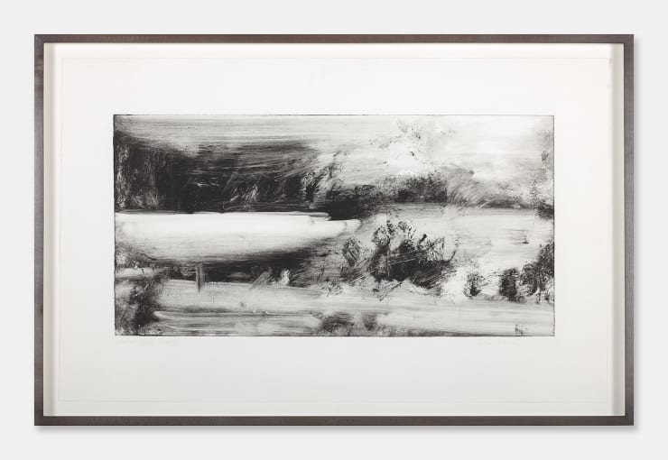 John Virtue (Monotypes), Norfolk No.22, 2009