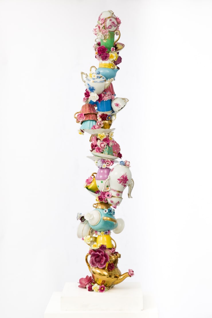Sandra Shashou, Tower (Balance V), 2024