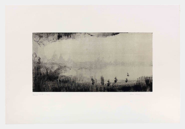 John Virtue (Monotypes), Venice No.80, 2007