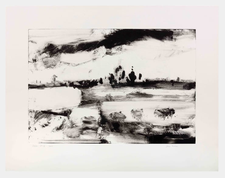 John Virtue (Monotypes), Venice No.113, 2007