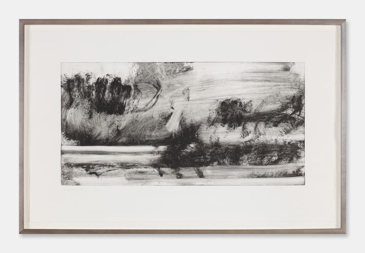 John Virtue (Monotypes), Norfolk No.28, 2009