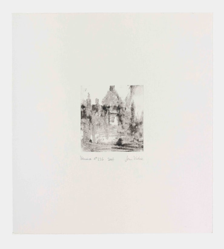 John Virtue (Monotypes), Venice No.226, 2007