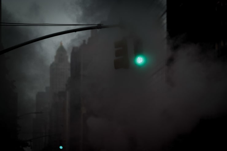 PHIL PENMAN, STEAM ON MADISON AVENUE, 2018
