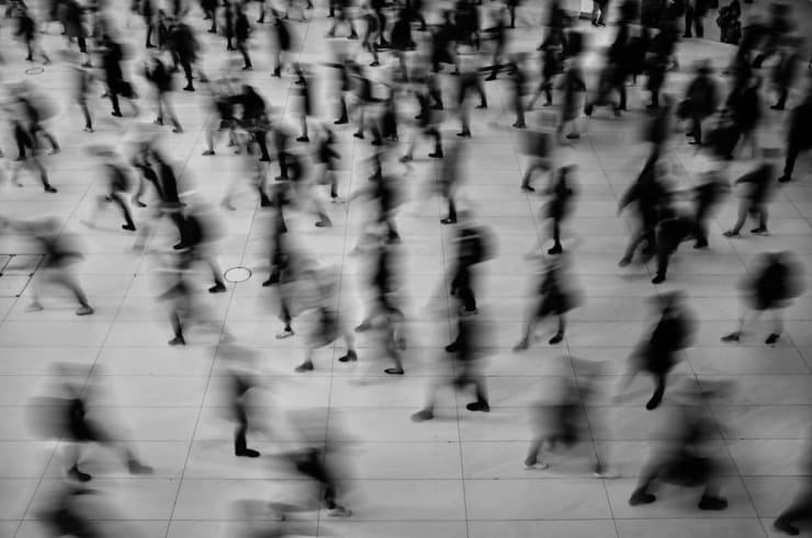 PHIL PENMAN, THE MORNING COMMUTE, NEW YORK, 2023