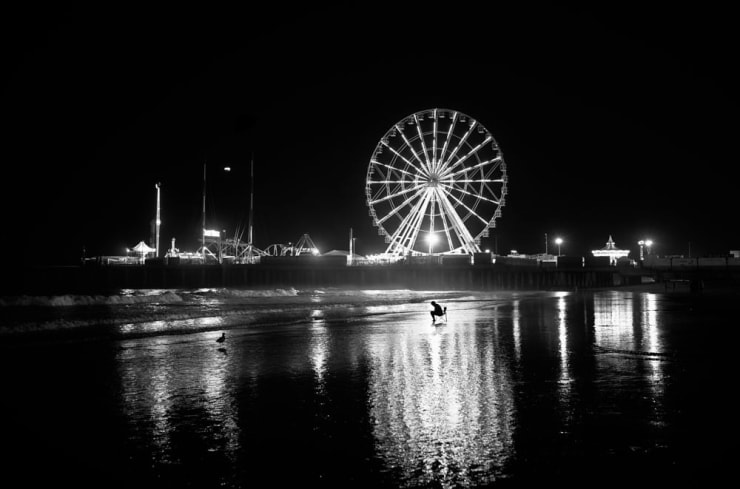 PHIL PENMAN, ATLANTIC CITY BEACH, NEW JERSEY, 2020