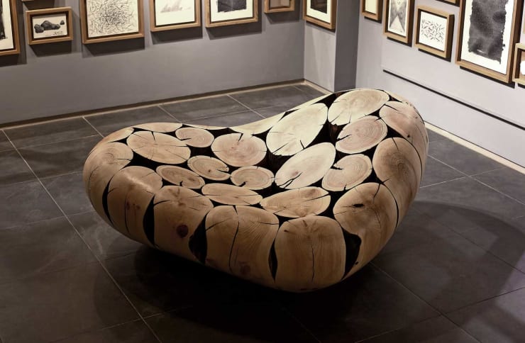 0121-1110=116063, 2016 Wood (Larch) 115 x 148 x 62 cm 45 x 58 x 24.5 in