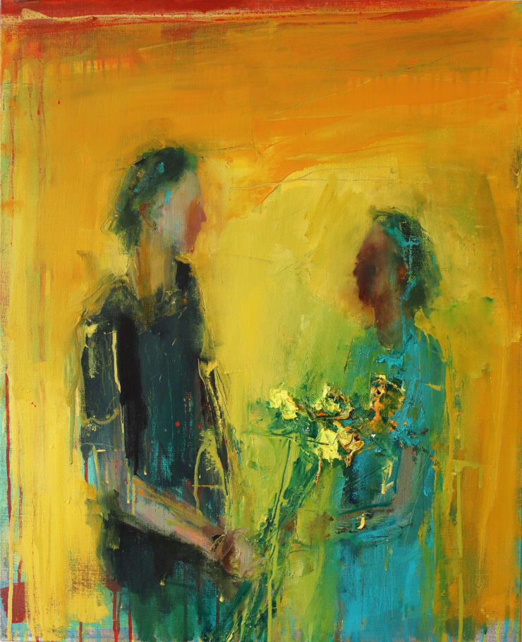 The Moments That Will Be, 2020 Oil on linen 80 x 65 cm 31.5 x 25.6 in