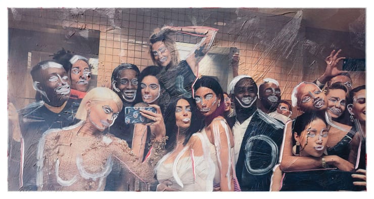 Famous Met Gala Selfie Facetune Portrait, 1.1