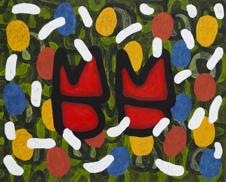 Join, 2020 Oil on panel 73 x 91 cm 28.7 x 35.8 in