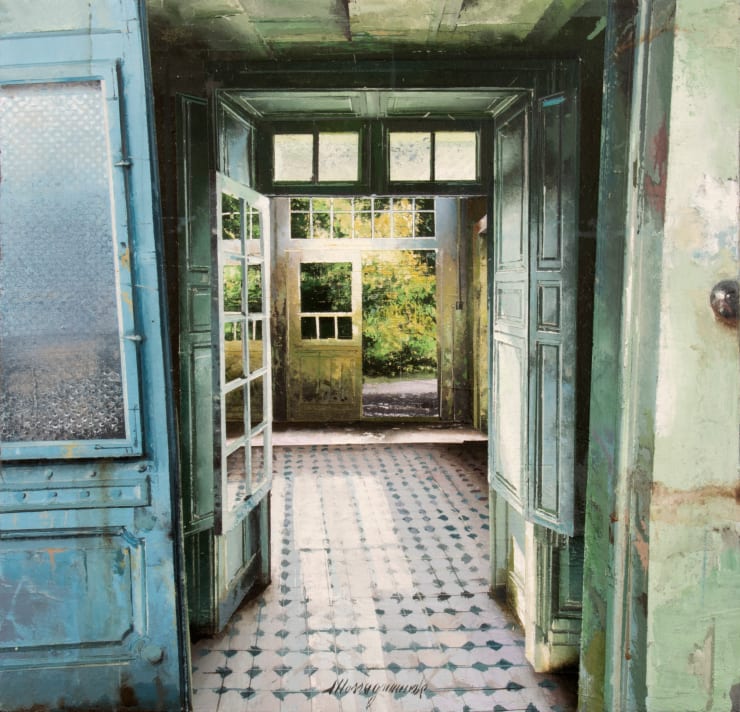 Matteo Massagrande, Vetrata sul giardino, 2023