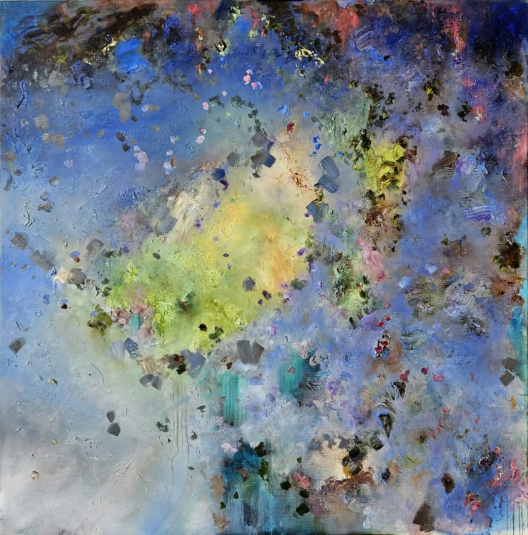 Air, 2024 Oil on canvas 170 x 170 cm 66.9 x 66.9 in