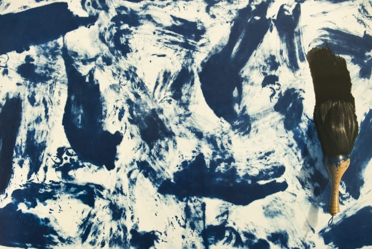 Lee Jungwoong Brush XIV, 2019 Oil and mixed media on canvas 130.5 x 193.5 cm 51.5 x 76 in