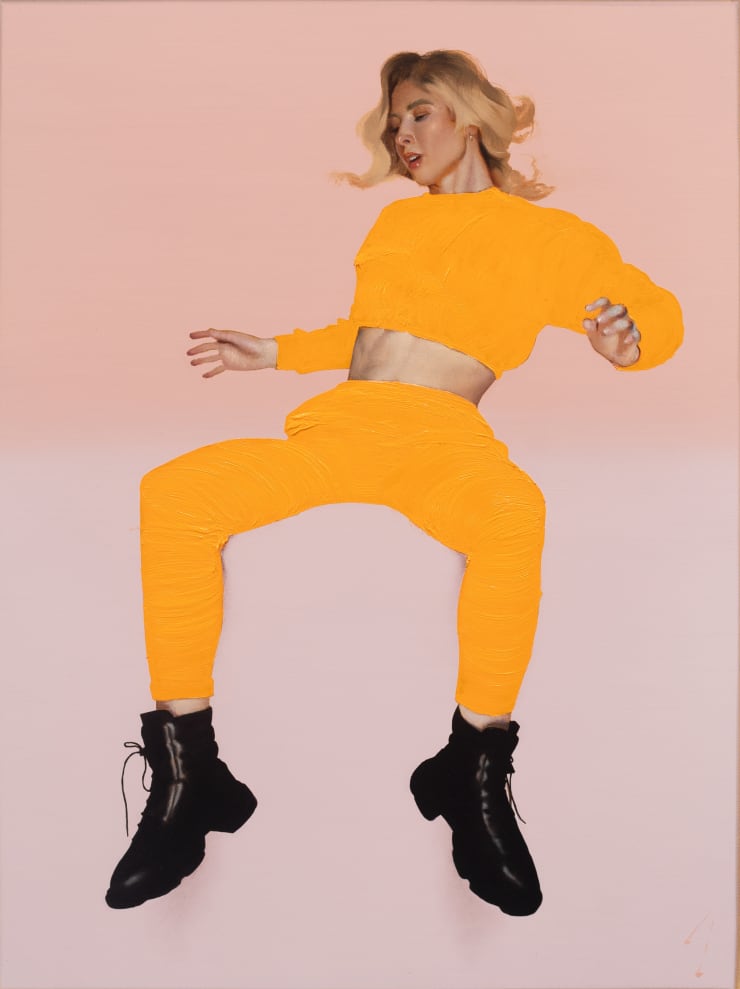 Painting of Savannah 2, 2022 Oil on cradled linen panel 61 x 45.7 cm 24 x 18 in