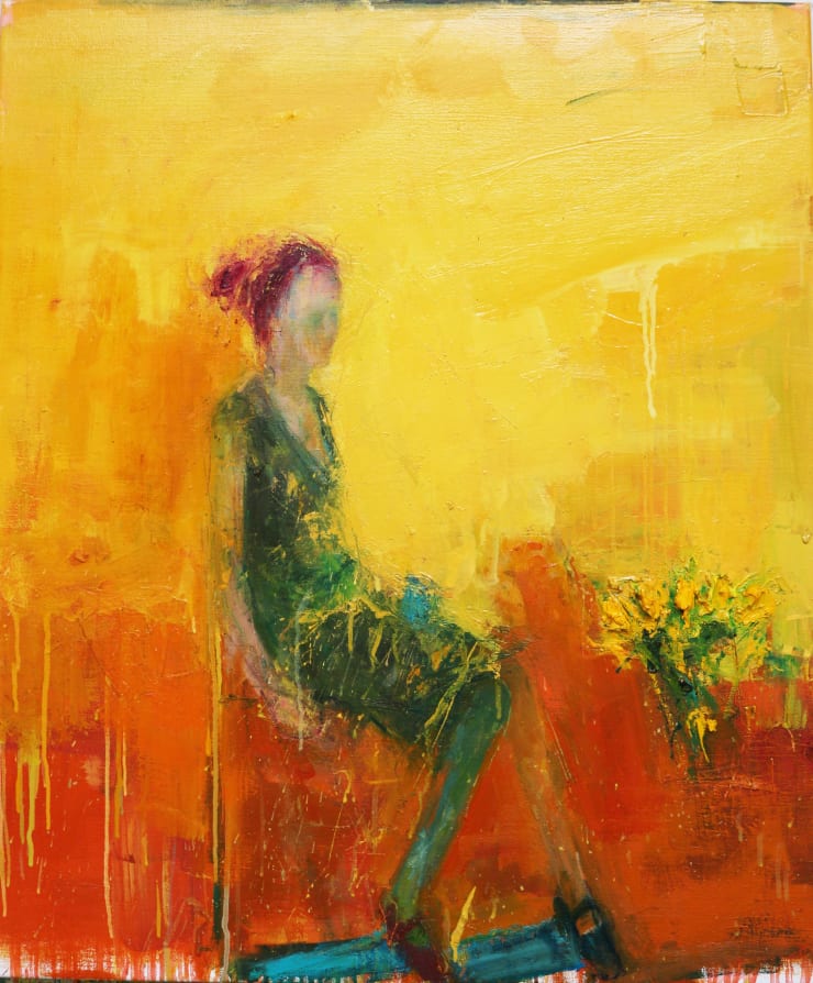 When The Light Returns II, 2019 Oil on linen 96 x 80 cm 37.8 x 31.5 in