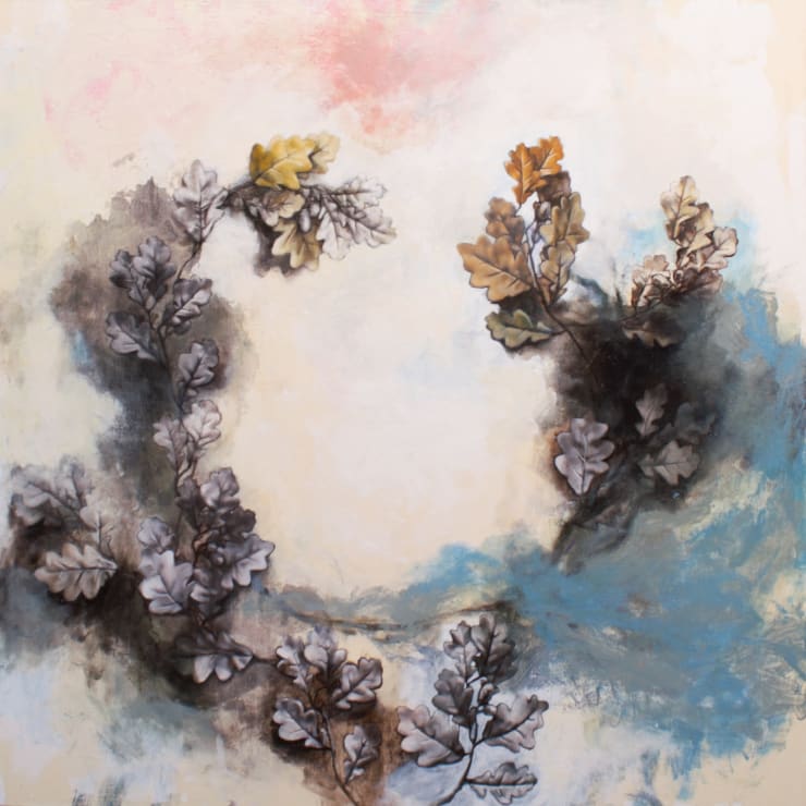 Not Far Away, 2023 Oil on canvas 120 x 120 cm 47.2 x 47.2 in