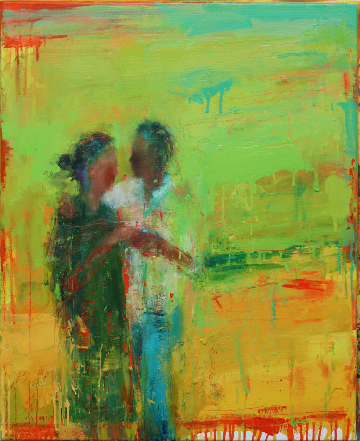 We're Both Of Us II, 2020 Oil on Linen 80.5 x 65.5 cm 31.7 x 25.8 in