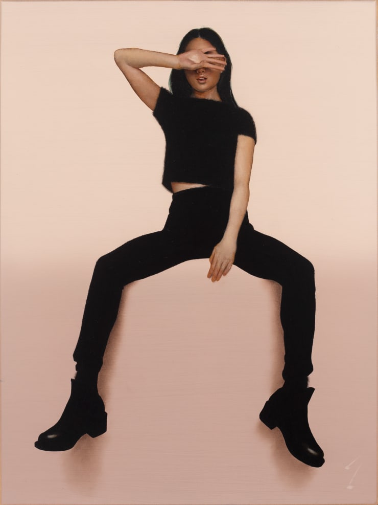 Painting of Dahee 2, 2022 Oil on cradled linen panel 61 x 45.7 cm 24 x 18 in