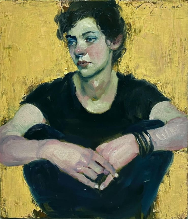 Malcolm Liepke, Looking Away, 2022
