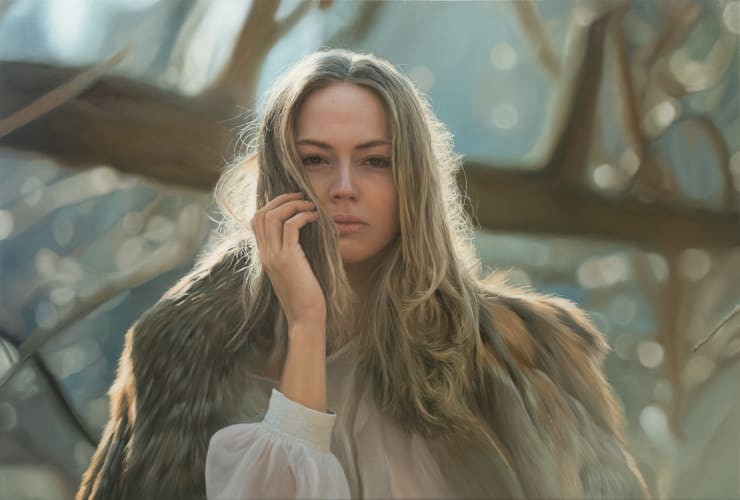 Yigal Ozeri Untitled; Zuzanna, 2019 Oil on canvas 91.4 x 137.2 cm 36 x 54 in