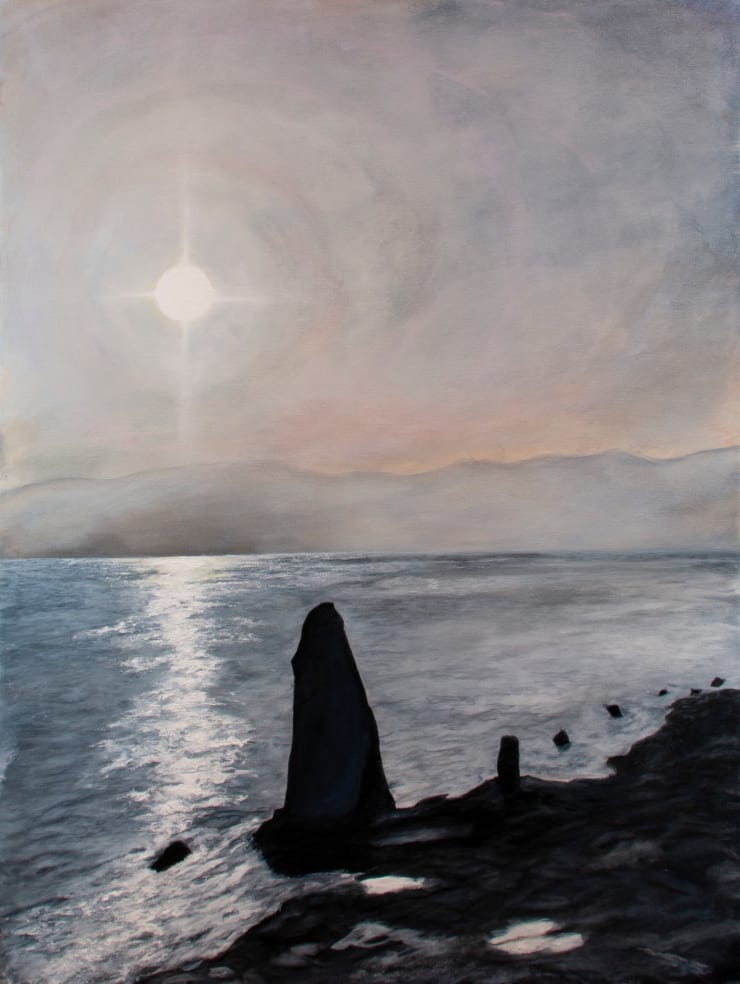 Reflecting Sea Gifts, 2023 Acrylic on canvas 101 x 76 cm 39.8 x 29.9 in