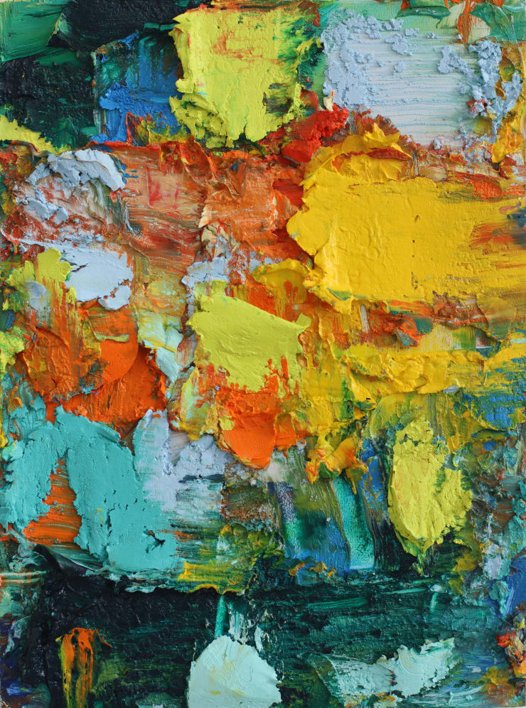 Henry Jabbour Sonnet IV, 2021 Oil on board 20.3 x 15.2 cm 8 x 6 in