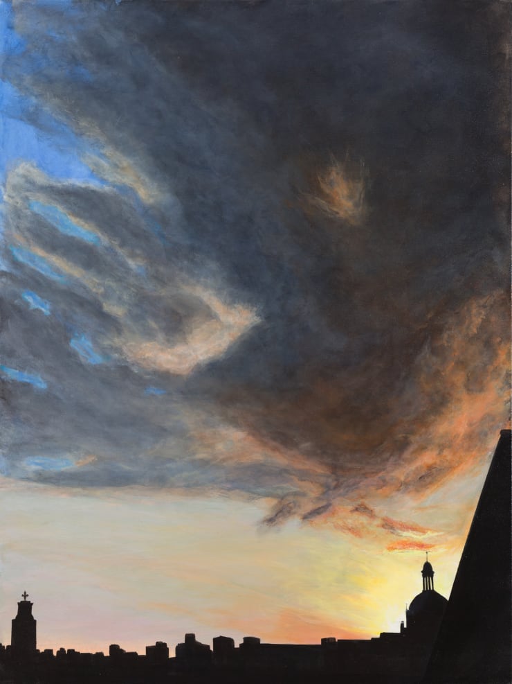 Blitz Dream, Smithfield, 2021 Acrylic on canvas 101.5 x 76 cm 40 x 30 in