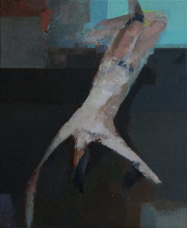 Davina Jackson, Falling Man / Fallen Man, 2019