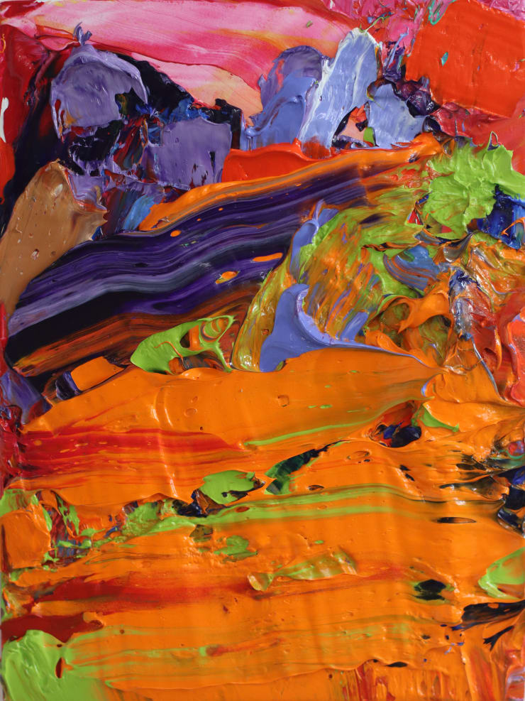 Henry Jabbour Sonnet VII, 2021 Oil on board 20.3 x 15.2 cm 8 x 6 in