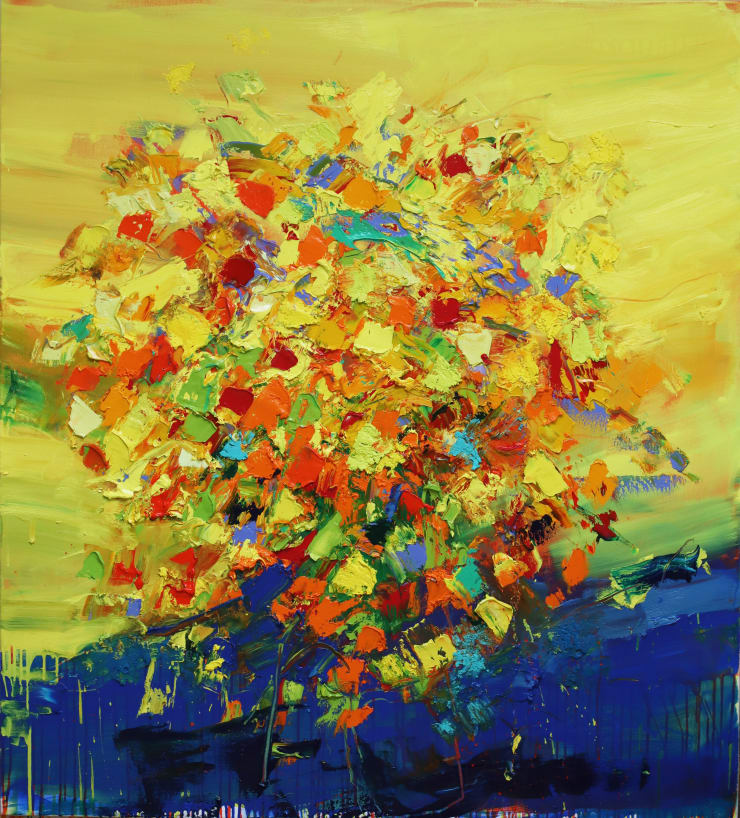 Ever for Ever II, 2022 Oil on Canvas 150 x 130 cm 59 x 51.2 in