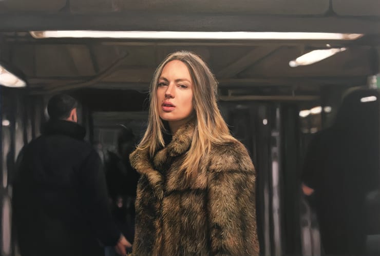 Yigal Ozeri Untitled; New York, 2020 Oil on canvas 50.8 x 76.2 cm 20 x 30 in