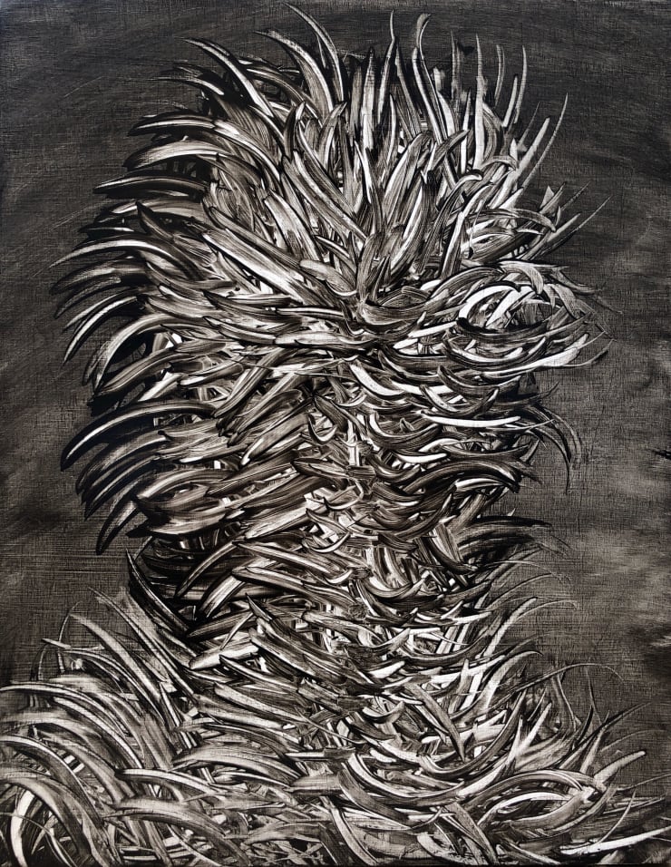 Emil Alzamora Leones, 2019 Oil on panel 35.6 x 27.9 cm 14 x 11 in