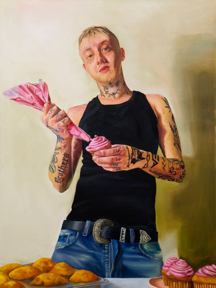 Sugar Coat, 2021 Oil on canvas 121.9 x 91.4 cm 48 x 36 in