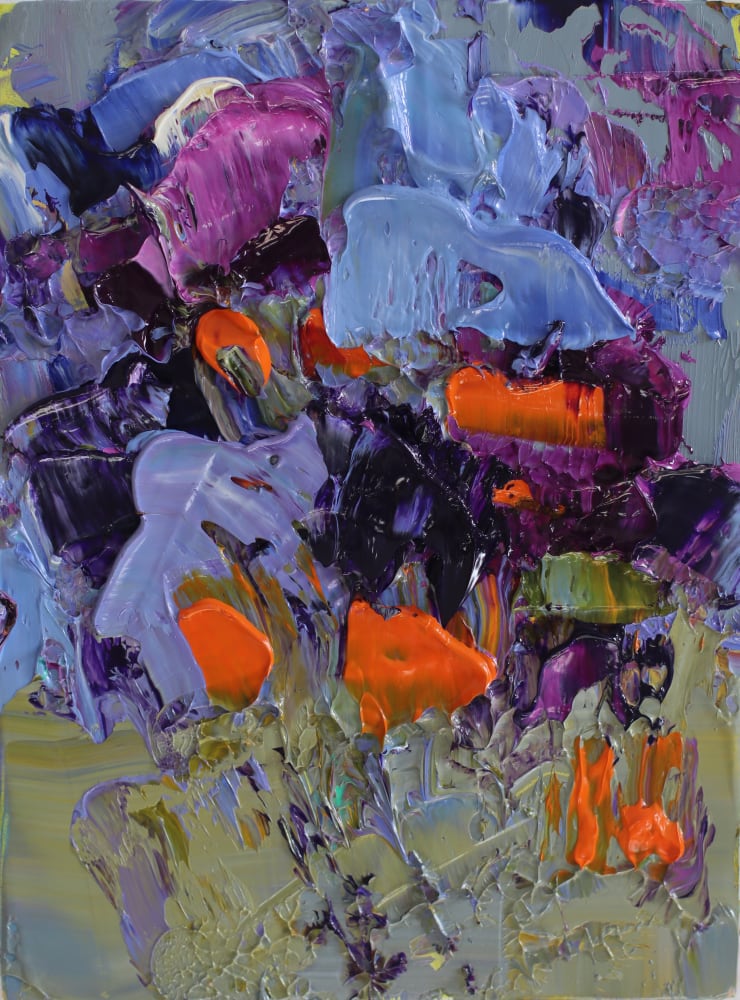 Henry Jabbour Sonnet III, 2021 Oil on board 20.3 x 15.2 cm 8 x 6 in