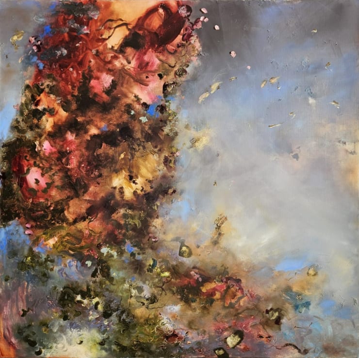 Earth, 2024 Oil on canvas 170 x 170 cm 66.9 x 66.9 in