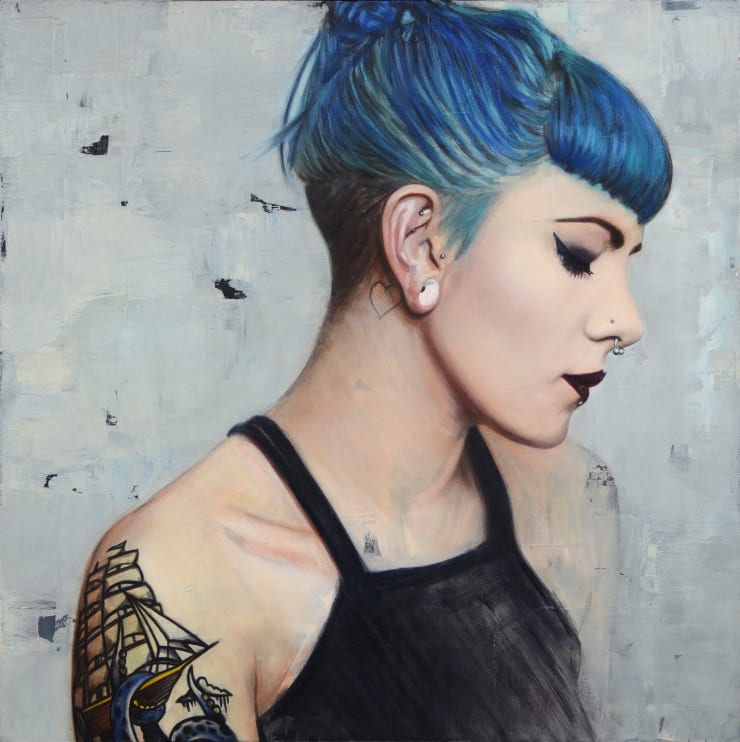 Millie with Dark Lips