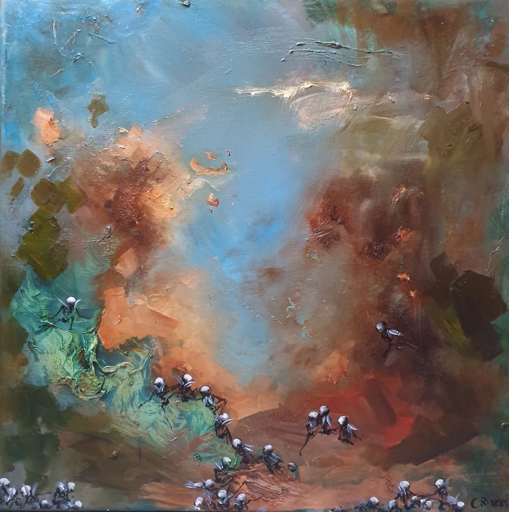 Chris Rivers, The Stars Are All Scattered II, 2020