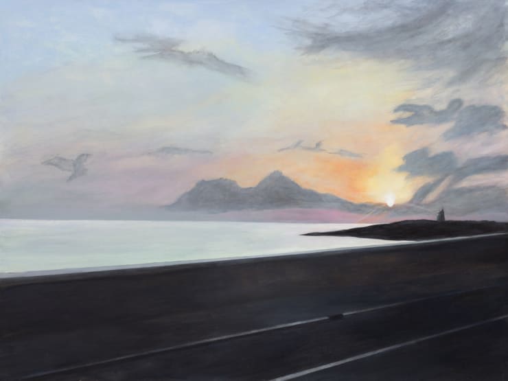 Trunk Road to Ruin, 2021 Acrylic on canvas 76 x 101.5 cm 30 x 40 in
