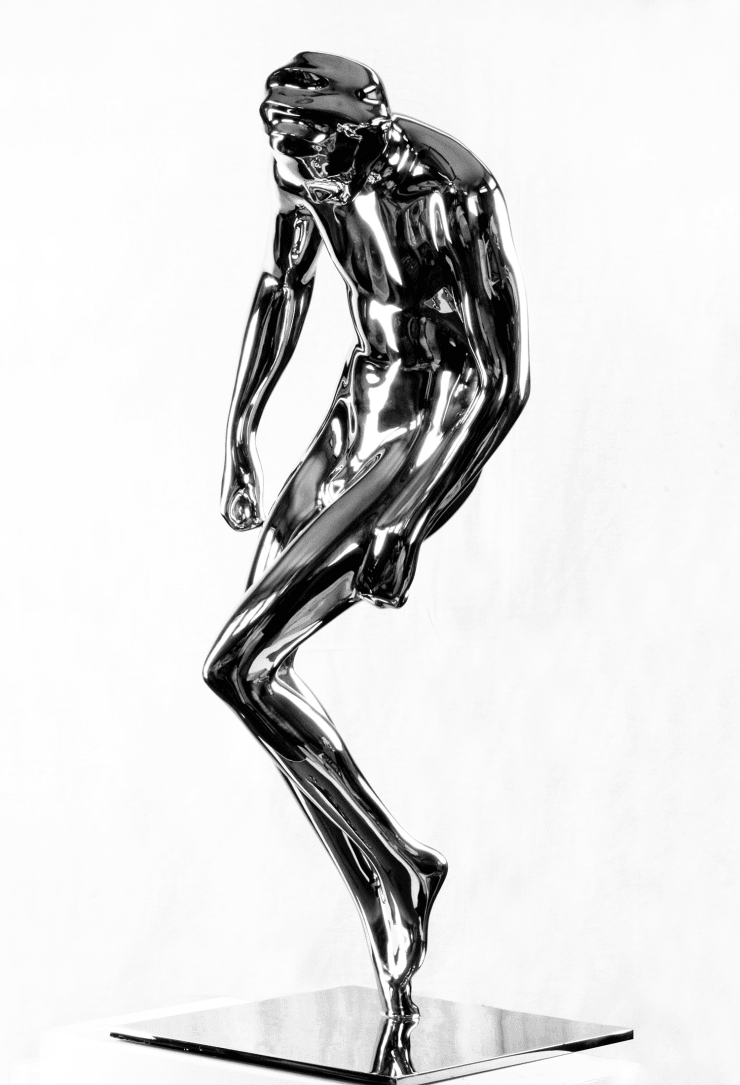 Star Suit, 2018 Stainless Steel 168 x 76 x 81 cm 66 x 30 x 32 in