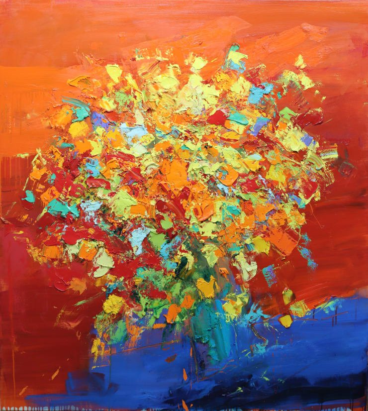 Ever for Ever I, 2022 Oil on Canvas 150 x 130 cm 59 x 51.2 in