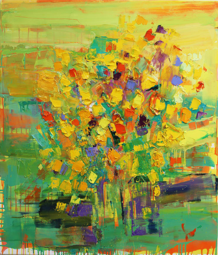 Henry Jabbour The Presence of You Shines III, 2021 Oil on linen 106 x 91 cm 41.7 x 35.8 in