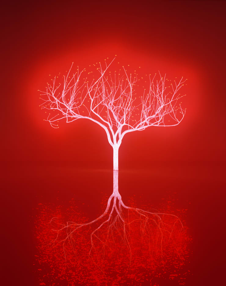 Lee Jeonglok, Tree of Life 6-1 (ed 1/7), 2017