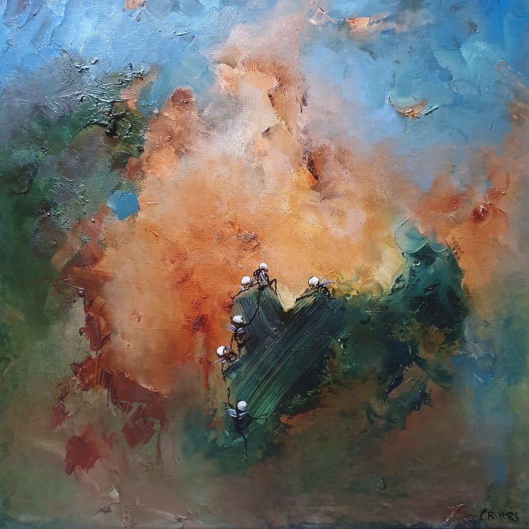 Chris Rivers, The Stars Are All Scattered I, 2020