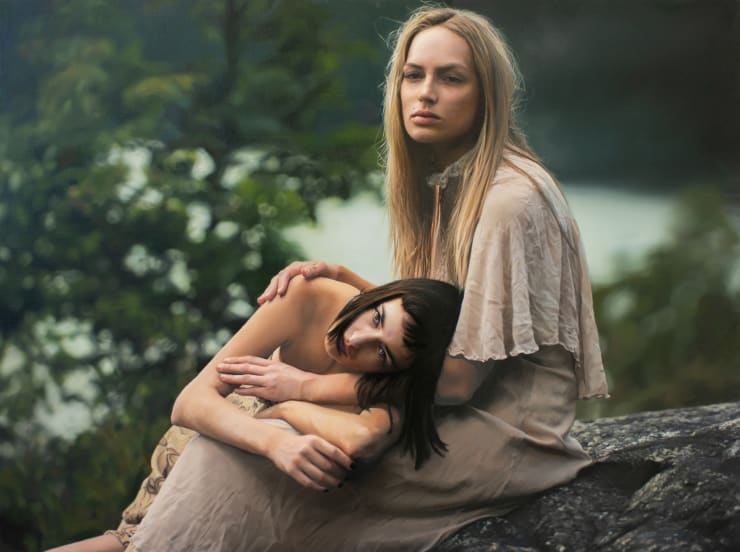 Yigal Ozeri, Untitled; Olya & Zuzanna, 2018
