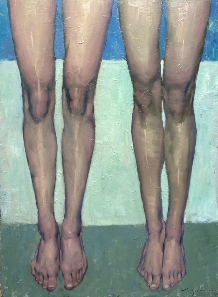 Legs, 2022 Oil on canvas 111.8 x 81.3 cm 44 x 32 in