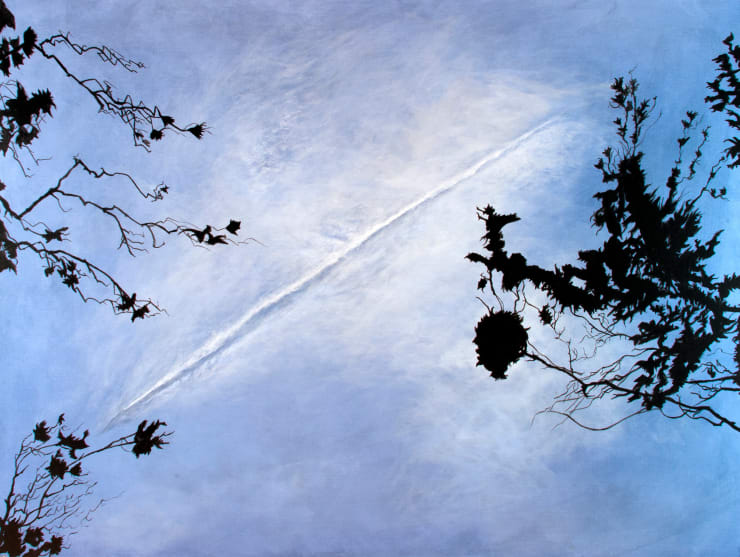 The Healing Sky, 2023 Acrylic on canvas 76 x 101.5 cm 29.9 x 40 in