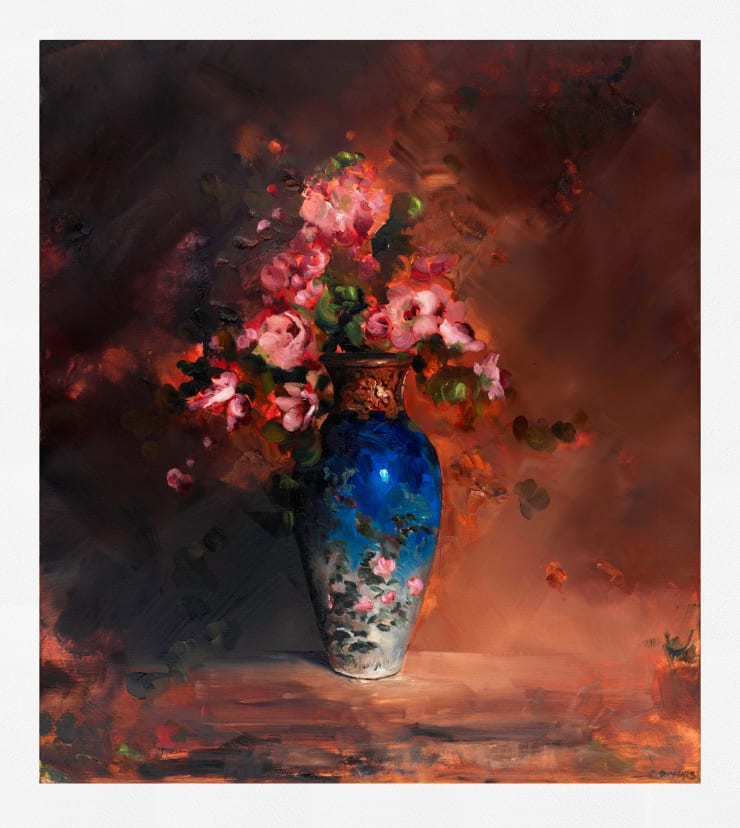 Chris Rivers Vase 4, 2020 Limited Edition Print on Canson Arches Aquarelle Rag 80 x 73 cm 31.5 x 28.7 in Edition of 75