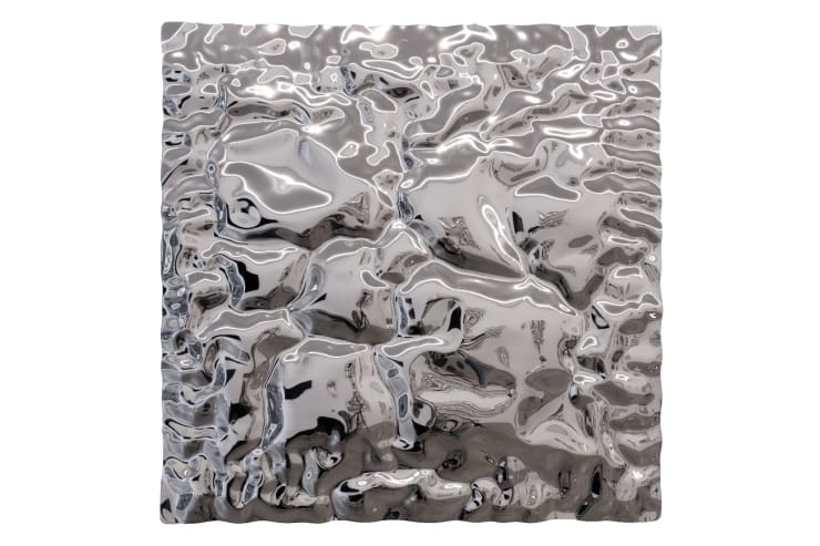 Melting Ice Fields I, 2018 Mirror polished stainless steel 118 x 118 x 4 cm 46.5 x 46.5 x 1.6 in