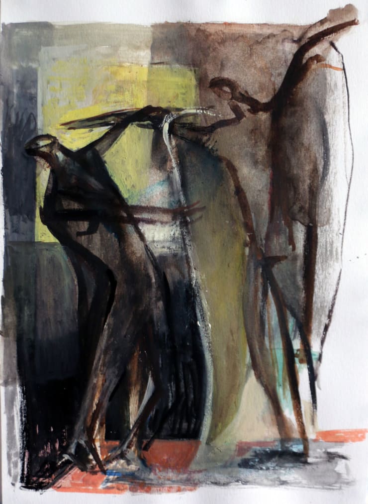 Davina Jackson, Jacob Wrestling with an Angel, 2018